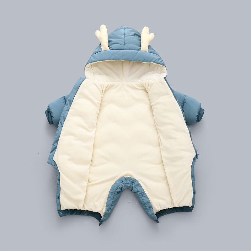 Winter Puffer one-piece suit