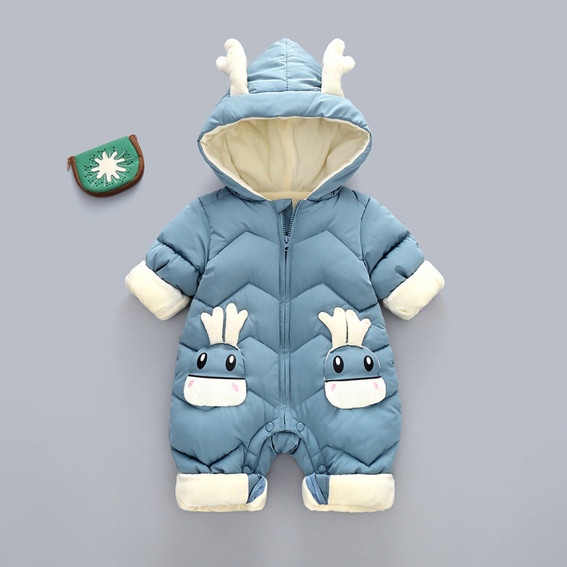 Winter Puffer one-piece suit