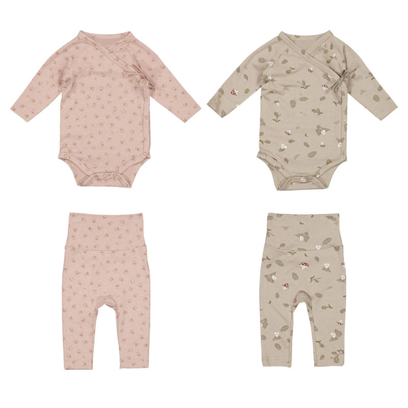 Cotton Baby RompersPrinted Suit