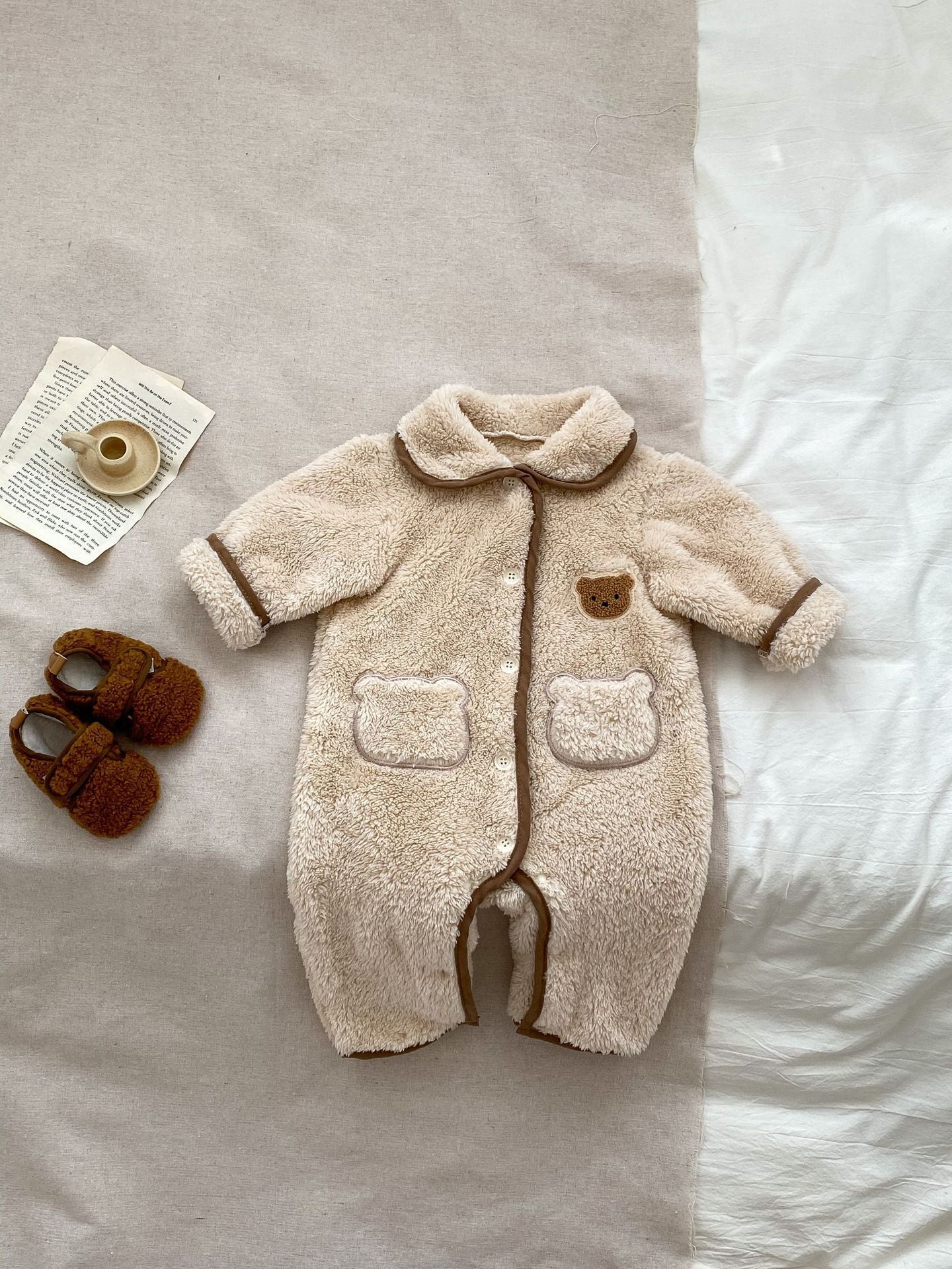 Fluffy Baby Jumpsuit