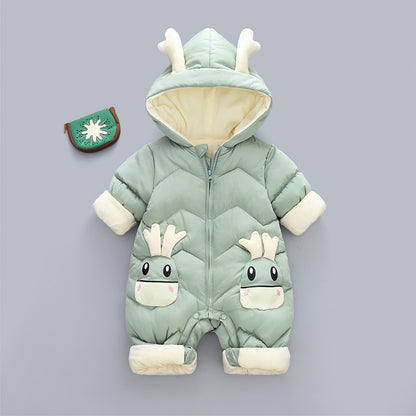 Winter Puffer one-piece suit