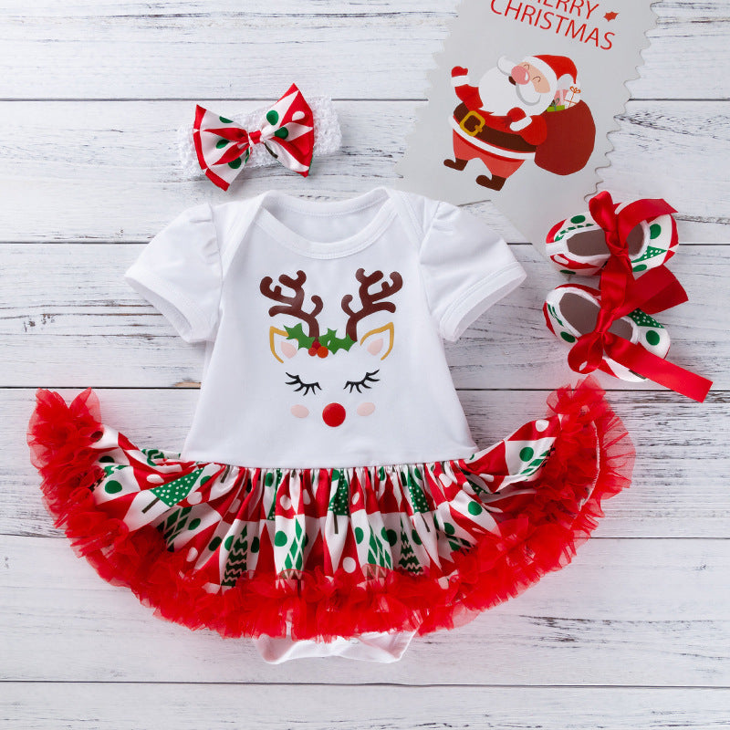 My 1st Christmas Romper