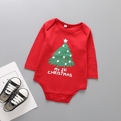 Christmas Baby Long Sleeve Jumpsuit