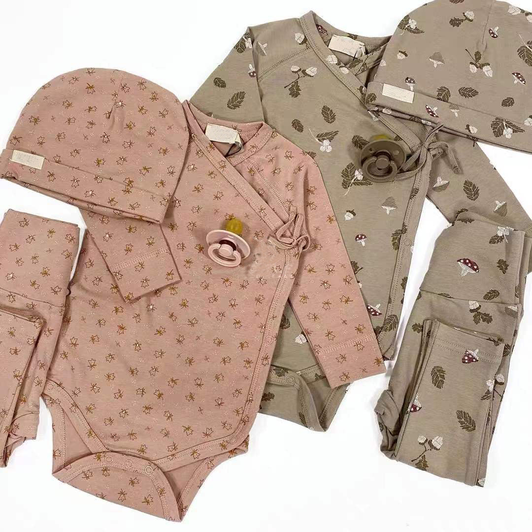Cotton Baby RompersPrinted Suit