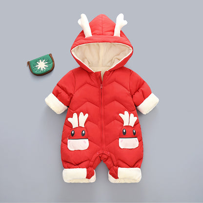 Winter Puffer one-piece suit