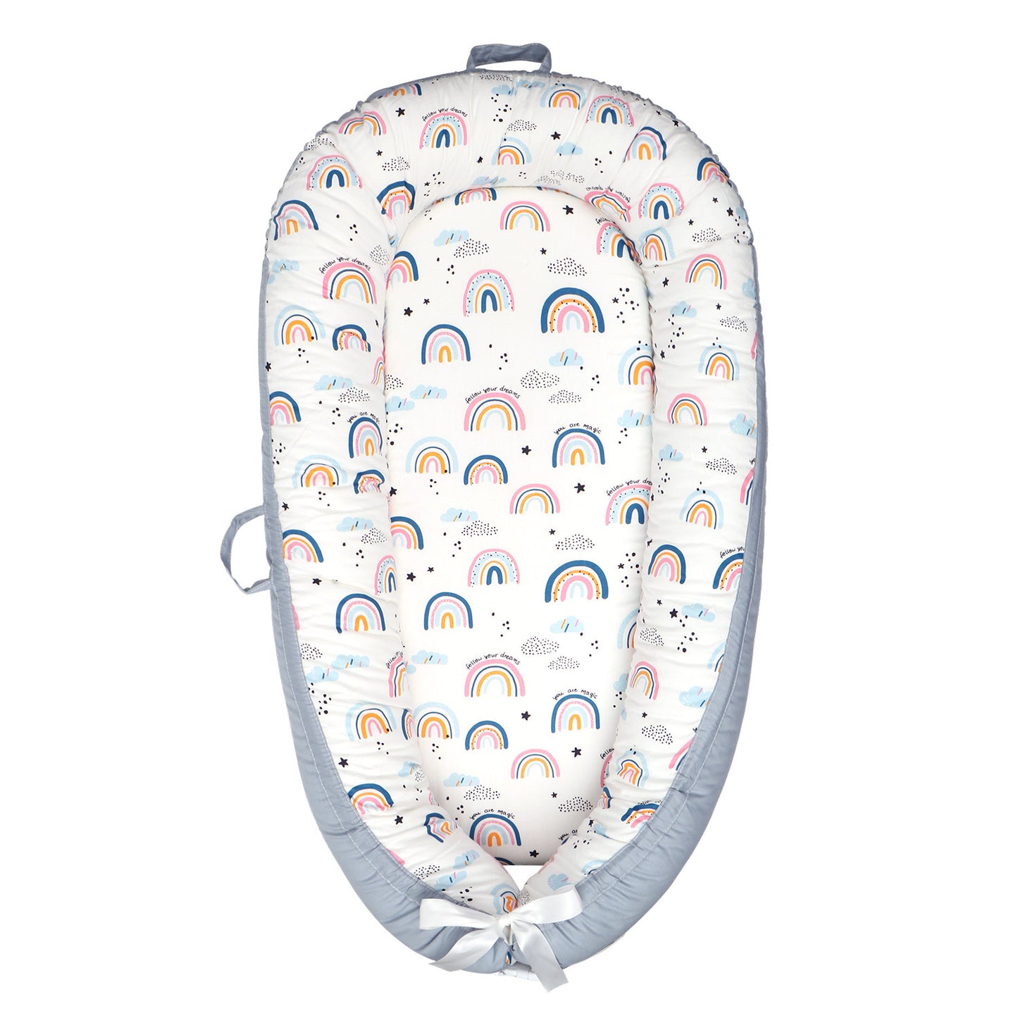 Fluffy Baby Crib Bed