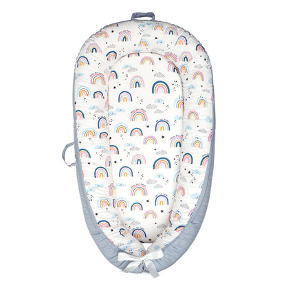 Fluffy Baby Crib Bed