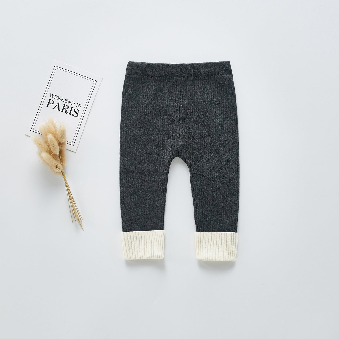 Thick legging knit pants
