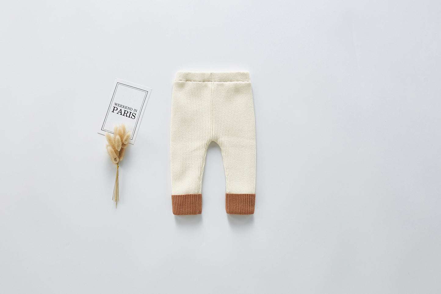 Thick legging knit pants