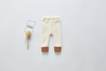Thick legging knit pants