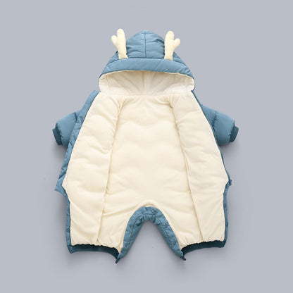 Winter Puffer one-piece suit