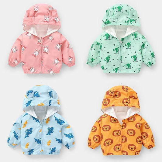 Baby Plush Cartoon Coat