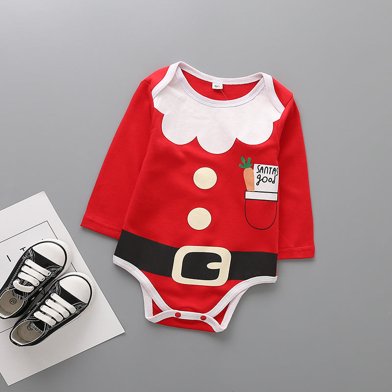 Christmas Baby Long Sleeve Jumpsuit