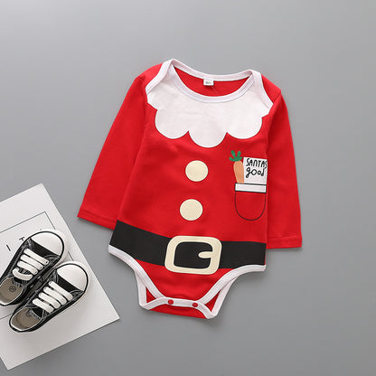 Christmas Baby Long Sleeve Jumpsuit