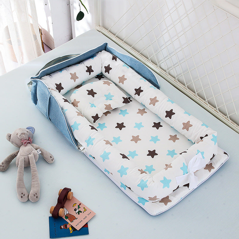 Cotton Foldable Baby Bed