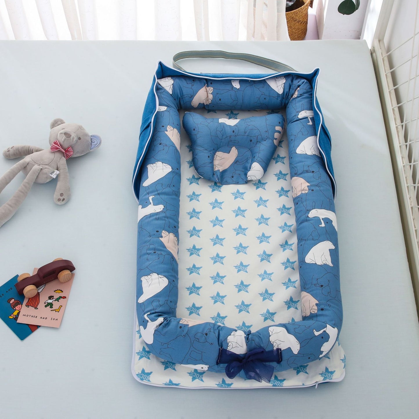 Cotton Foldable Baby Bed