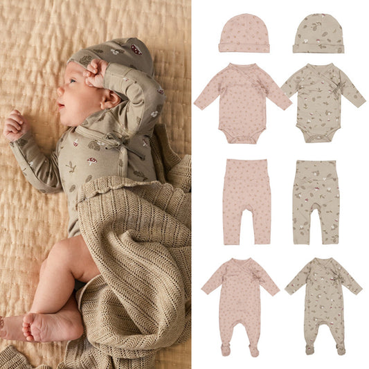 Cotton Baby RompersPrinted Suit