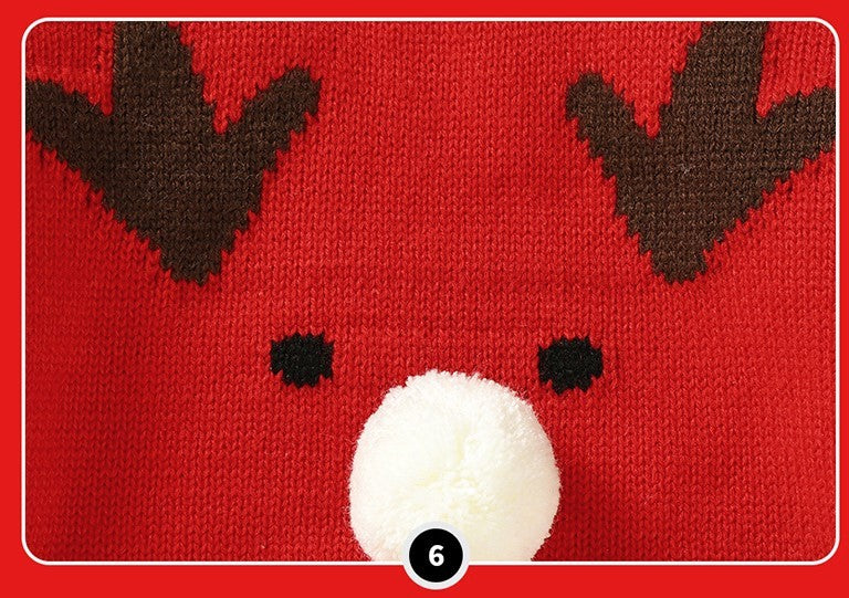 Baby Santa Knitted Jumpsuits And Hat