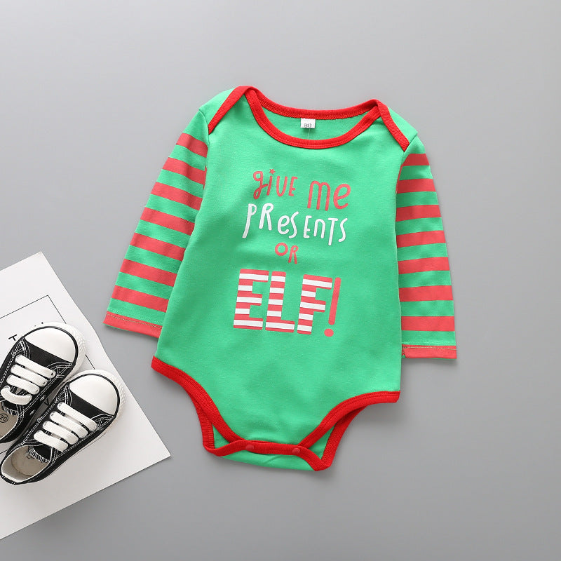 Christmas Baby Long Sleeve Jumpsuit