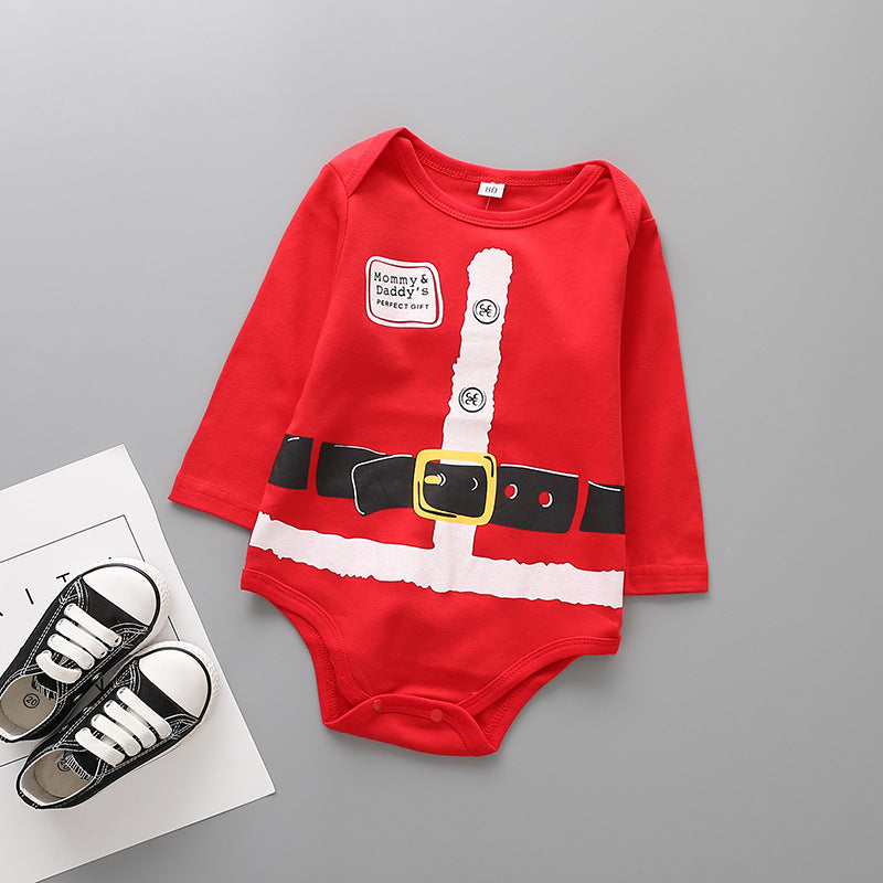Christmas Baby Long Sleeve Jumpsuit