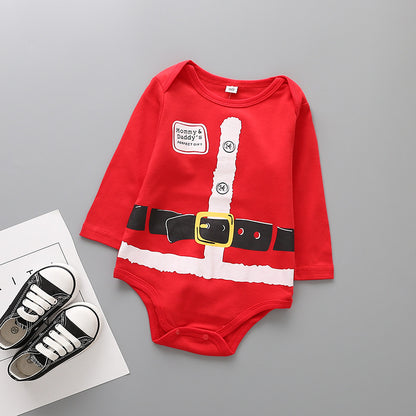 Christmas Baby Long Sleeve Jumpsuit
