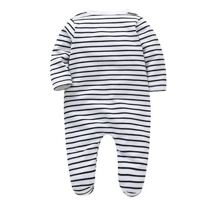Cotton Toddler Clothes 5-piece Long-sleeved Baby Jumpsuit