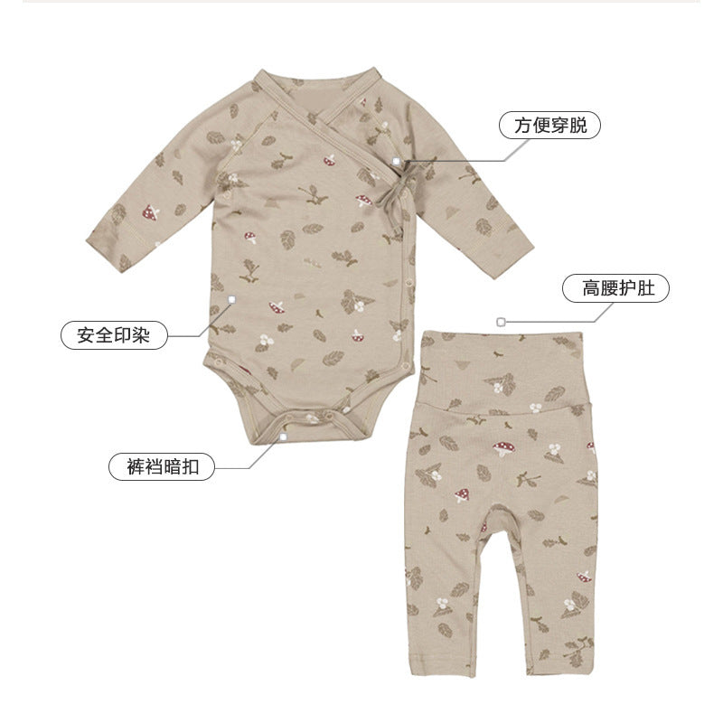 Cotton Baby RompersPrinted Suit