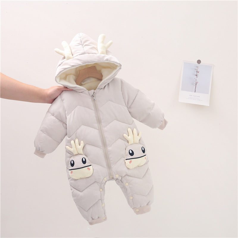 Winter Puffer one-piece suit