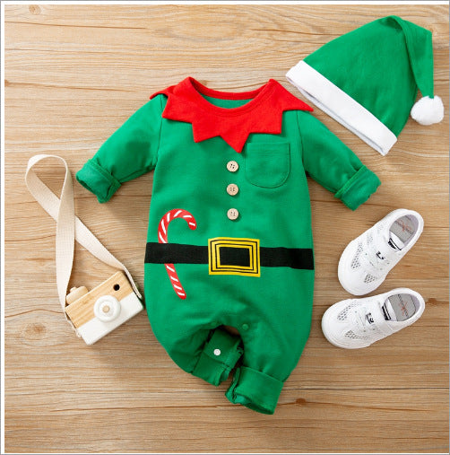 Christmas Elf Baby Romper