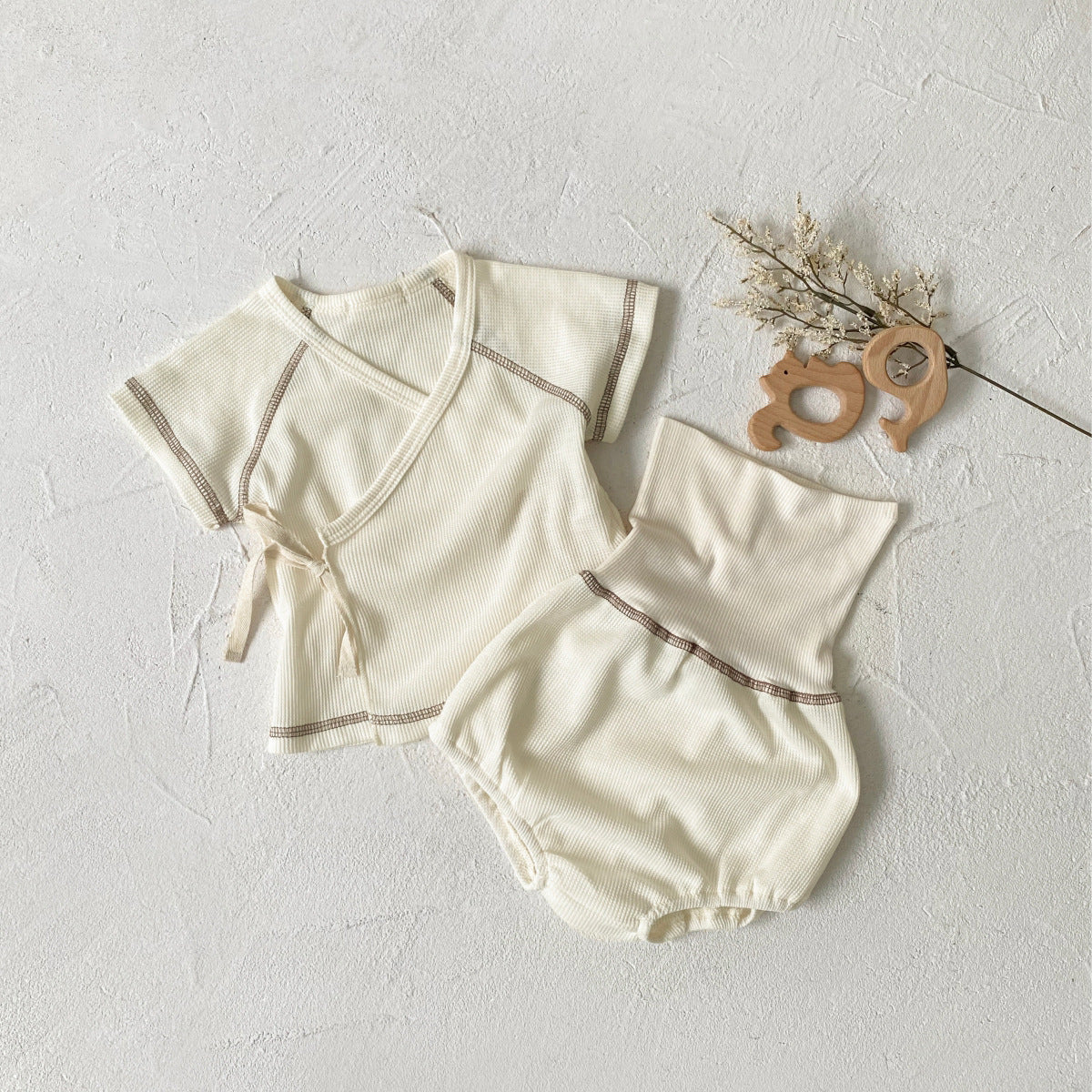 Baby High Waist Belly Protection Set